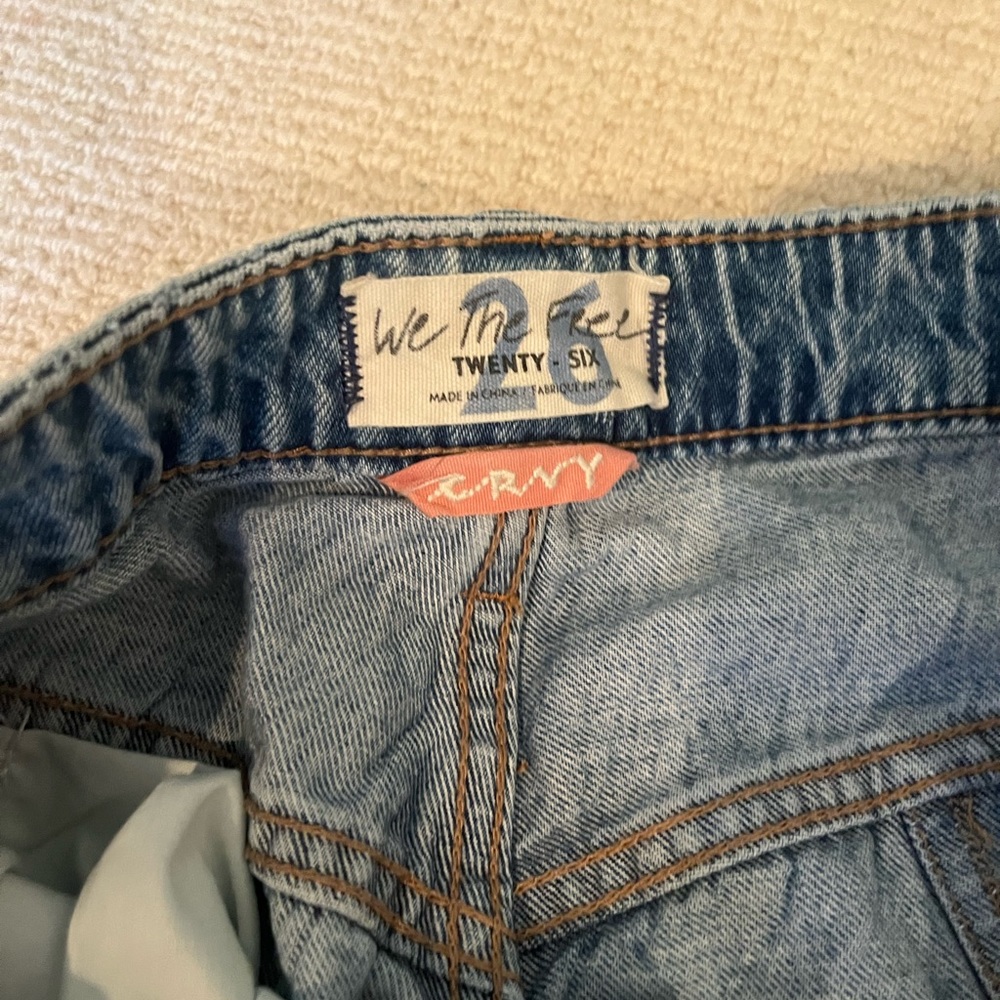 Free people jeans never worn size 26